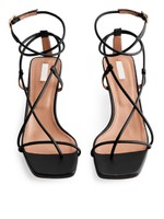 Click for more info about Flat Leather Strap Sandal